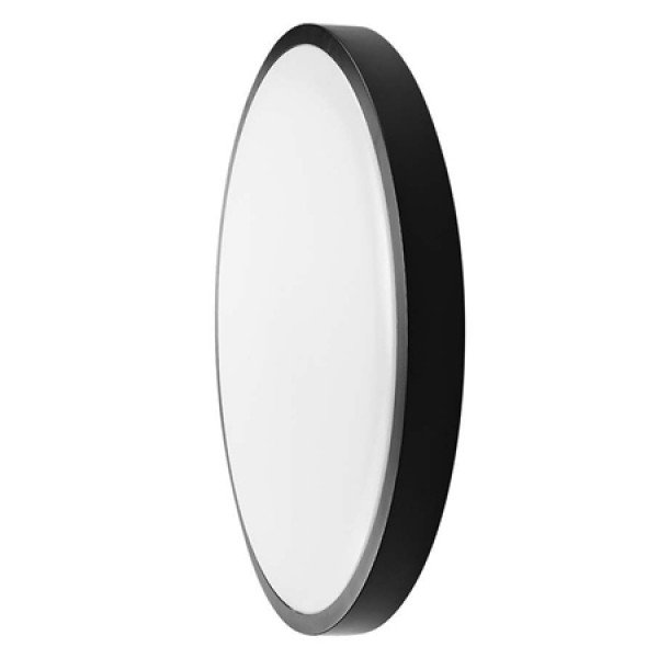 PLAFONIERA LED 36W IP44 6500K ALB RECE - NEGRU PLAFONIERA LED 36W IP44 6500K ALB RECE - NEGRU