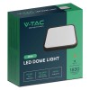 PLAFONIERA LED 18W IP44 4000K ALB NEUTRU - NEGRU PLAFONIERA LED 18W IP44 4000K ALB NEUTRU - NEGRU