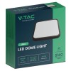 PLAFONIERA LED 48W IP44 4000K ALB NEUTRU - NEGRU