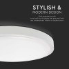 PLAFONIERA LED 24W 3000K IP44 CU SENZOR DE MISCARE PLAFONIERA LED 24W 3000K IP44 CU SENZOR DE MISCARE