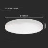 PLAFONIERA LED 30W 4000K IP44 CU SENZOR DE MISCARE PLAFONIERA LED 30W 4000K IP44 CU SENZOR DE MISCARE