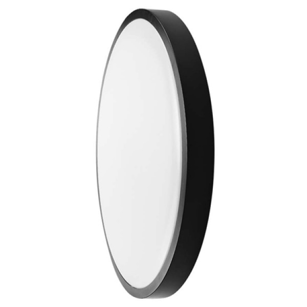 PLAFONIERA LED 18W IP44 CU SENZOR 4000K ALB NEUTRU - NEGRU PLAFONIERA LED 18W IP44 CU SENZOR 4000K ALB NEUTRU - NEGRU