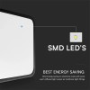 PLAFONIERA LED 18W IP44 CU SENZOR 4000K CIP SAMSUNG - NEGRU PLAFONIERA LED 18W IP44 CU SENZOR 4000K CIP SAMSUNG - NEGRU