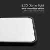 PLAFONIERA LED 18W IP44 CU SENZOR 4000K ALB NEUTRU - NEGRU PLAFONIERA LED 18W IP44 CU SENZOR 4000K ALB NEUTRU - NEGRU
