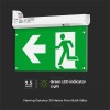 LAMPA LED IESIRE DE URGENTA 2.5W 6000K ALB RECE