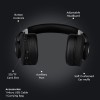 CASCA WIRELESS BLUETOOTH/MSD - NEGRU