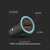 INCARCATOR AUTO QUICK CHARGE USB + TIP C INCARCATOR AUTO QUICK CHARGE USB + TIP C