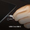 CABLU TIP C - TIP C 1M CU AFISAJ
