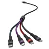 CABLU 4IN1 TIP C - MICROUSB - USB - LIGHTNING 1.2M CABLU 4IN1 TIP C - MICROUSB - USB - LIGHTNING 1.2M