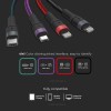 CABLU 4IN1 TIP C - MICROUSB - USB - LIGHTNING 1.2M CABLU 4IN1 TIP C - MICROUSB - USB - LIGHTNING 1.2M