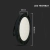 CORP ILUMINAT LED HIGHBAY 100W 6500K ALB RECE