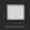 REFLECTOR CU INCARCARE SOLARA 6W 400LM 4000K - NEGRU