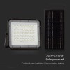 REFLECTOR CU INCARCARE SOLARA 10W 800LM 6400K - NEGRU