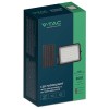 REFLECTOR CU INCARCARE SOLARA 10W 800LM 4000K - NEGRU