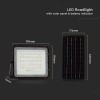 REFLECTOR CU INCARCARE SOLARA 10W 800LM 4000K - NEGRU