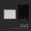 REFLECTOR CU INCARCARE SOLARA 15W 1200LM 6400K - NEGRU