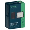 REFLECTOR CU INCARCARE SOLARA 15W 1200LM 4000K - NEGRU