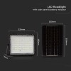 REFLECTOR CU INCARCARE SOLARA 15W 1200LM 4000K - NEGRU
