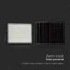 REFLECTOR CU INCARCARE SOLARA 20W 1800LM 6400K - NEGRU