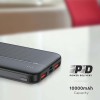 POWER BANK 10000MAH FAST CHARGE - NEGRU