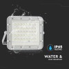 REFLECTOR CU INCARCARE SOLARA 6W 400LM 6400K - ALB