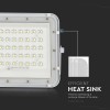 REFLECTOR CU INCARCARE SOLARA 10W 800LM 6400K - ALB