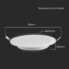 PANOU LED 6W INCORPORABIL 6500K