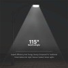 Lampă stradală LED V-TAC, 50W, lumină naturală 4000K, exterior IP65, carcasă aluminiu gri Lampă stradală LED V-TAC, 50W, lumină naturală 4000K, exterior IP65, carcasă aluminiu gri