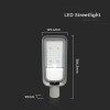 CORP ILUMINAT STRADAL LED 50W 6500K - GRI CORP ILUMINAT STRADAL LED 50W 6500K - GRI