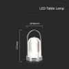 LAMPA BIROU 3IN1 CU ACUMULATOR 1800MAH - CROME