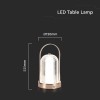 LAMPA BIROU 3IN1 CU ACUMULATOR 1800MAH - ANTIQUE BRONZE