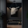 CANDELABRU LED 24W 3000K 72X30X100CM - NEGRU