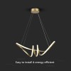 CANDELABRU LED 24W 3000K 72X30X100CM - AURIU