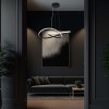 CANDELABRU LED 20W 3000K 50X100CM - NEGRU