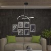 CANDELABRU LED 20W 3000K 50X100CM - NEGRU