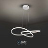 CANDELABRU LED 20W 3000K 50X100CM - ALB