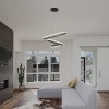 CANDELABRU LED 32W 3000K 60X40X100CM - NEGRU