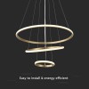CANDELABRU LED 32W 3000K 60X40X100CM - AURIU
