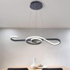 CANDELABRU LED 18W 3000K 70X100CM - NEGRU