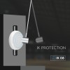 PLAFONIERA LED 8W/16W/20W 3IN1 + SENZOR MISCARE IP65- ALB