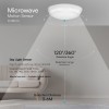 PLAFONIERA LED 8W/16W/20W 3IN1 + SENZOR MISCARE IP65- ALB