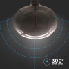 BEC FILAMENT LED 4W E27 STICLA NEAGRA