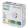 LAMPA LED MONTAJ PERETE 4W IP65 3000K ALB CALD