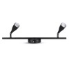 LAMPA LED MONTAJ PERETE 9W 3000K ALB CALD - NEGRU LAMPA LED MONTAJ PERETE 9W 3000K ALB CALD - NEGRU