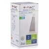 LAMPA LED 6W IP65 3000K ALB CALD LAMPA LED 6W IP65 3000K ALB CALD