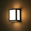 LAMPA LED 12W 3000K ALB CALD - NEGRU