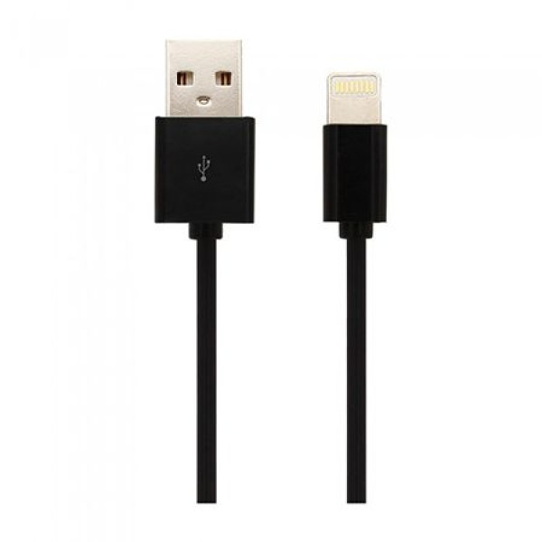 CABLU IPHONE 1.5M CU LICENTA MFI, NEGRU CABLU IPHONE 1.5M CU LICENTA MFI, NEGRU
