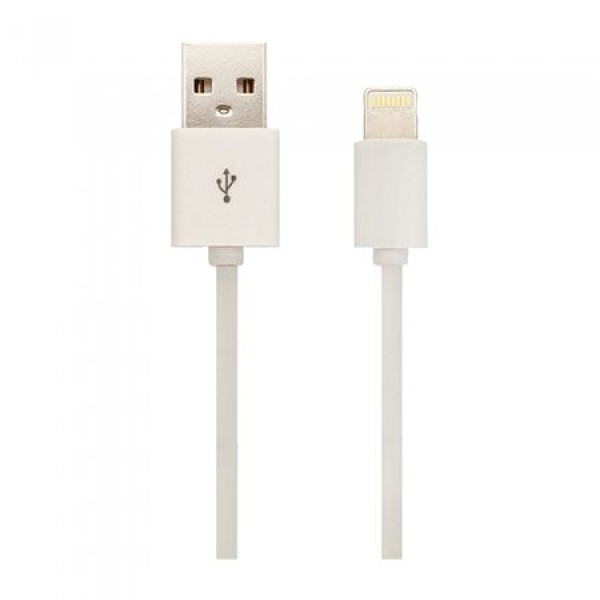 CABLU IPHONE 1.5M CU LICENTA MFI, ALB CABLU IPHONE 1.5M CU LICENTA MFI, ALB