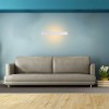 LAMPA LED 20W IP44 3000K ALB CALD - ALB