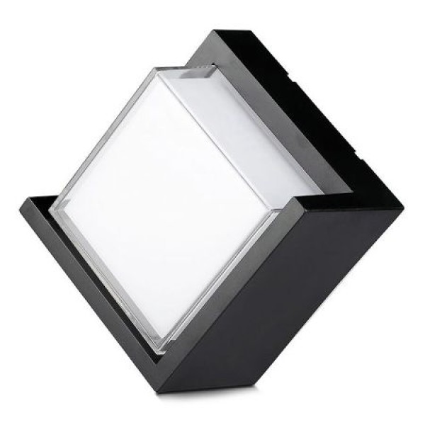 LAMPA LED 12W IP44 4000K ALB NEUTRU - NEGRU LAMPA LED 12W IP44 4000K ALB NEUTRU - NEGRU